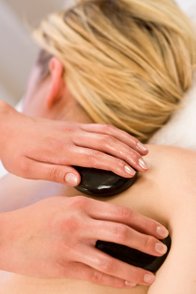 fysiurgisk hot stone massage